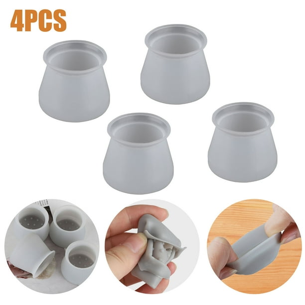 8//16pcs Silicon Furniture Leg Protection Cover Floor Protector Table Base Cover